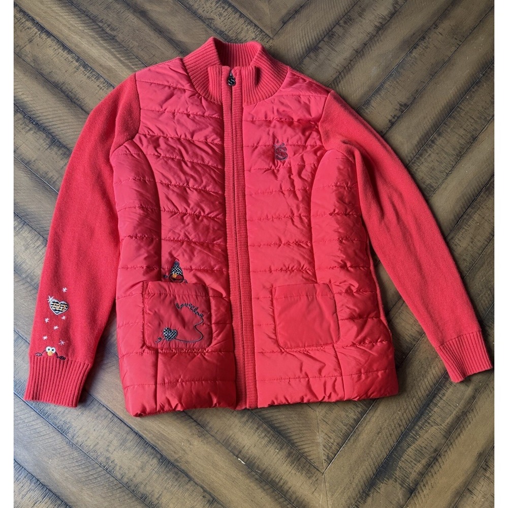 Sesame Street puffer jacket coat Elmo